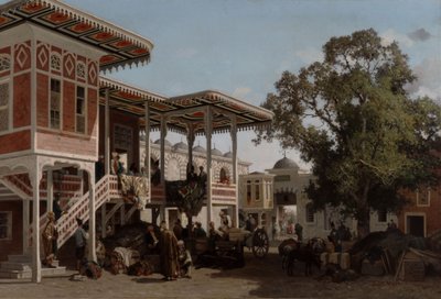 A Caravanserai in Trabzon, Turkey by Fabius Brest